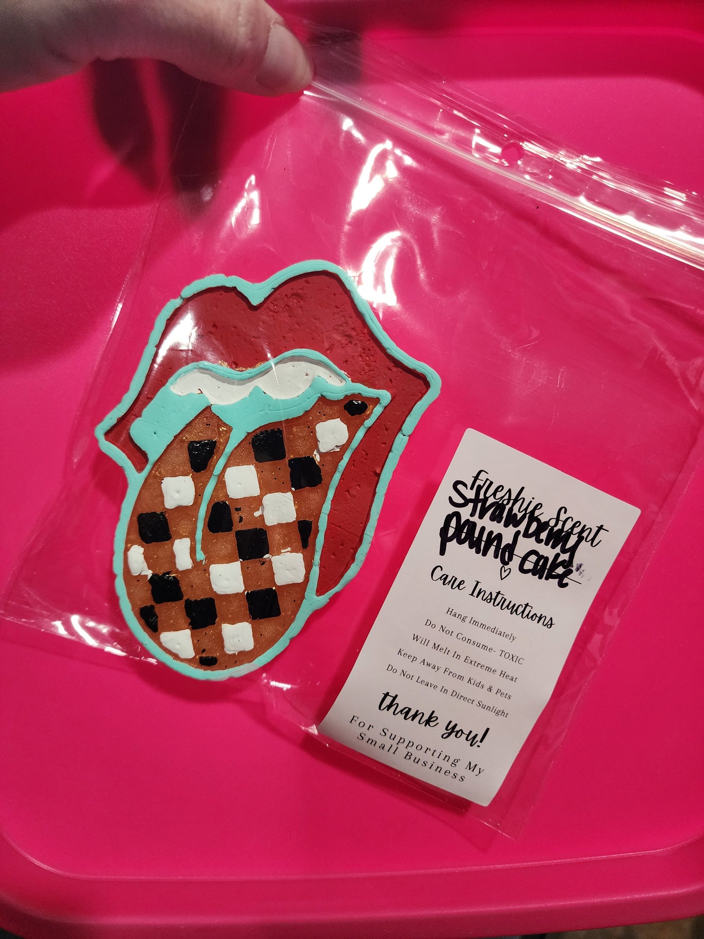 Strawberry pound cake scented freshies