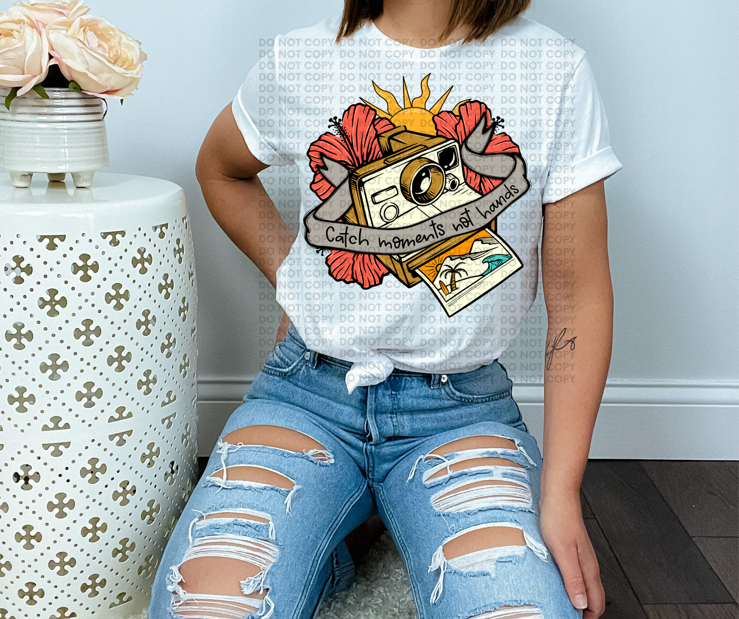 Catch moments not hands