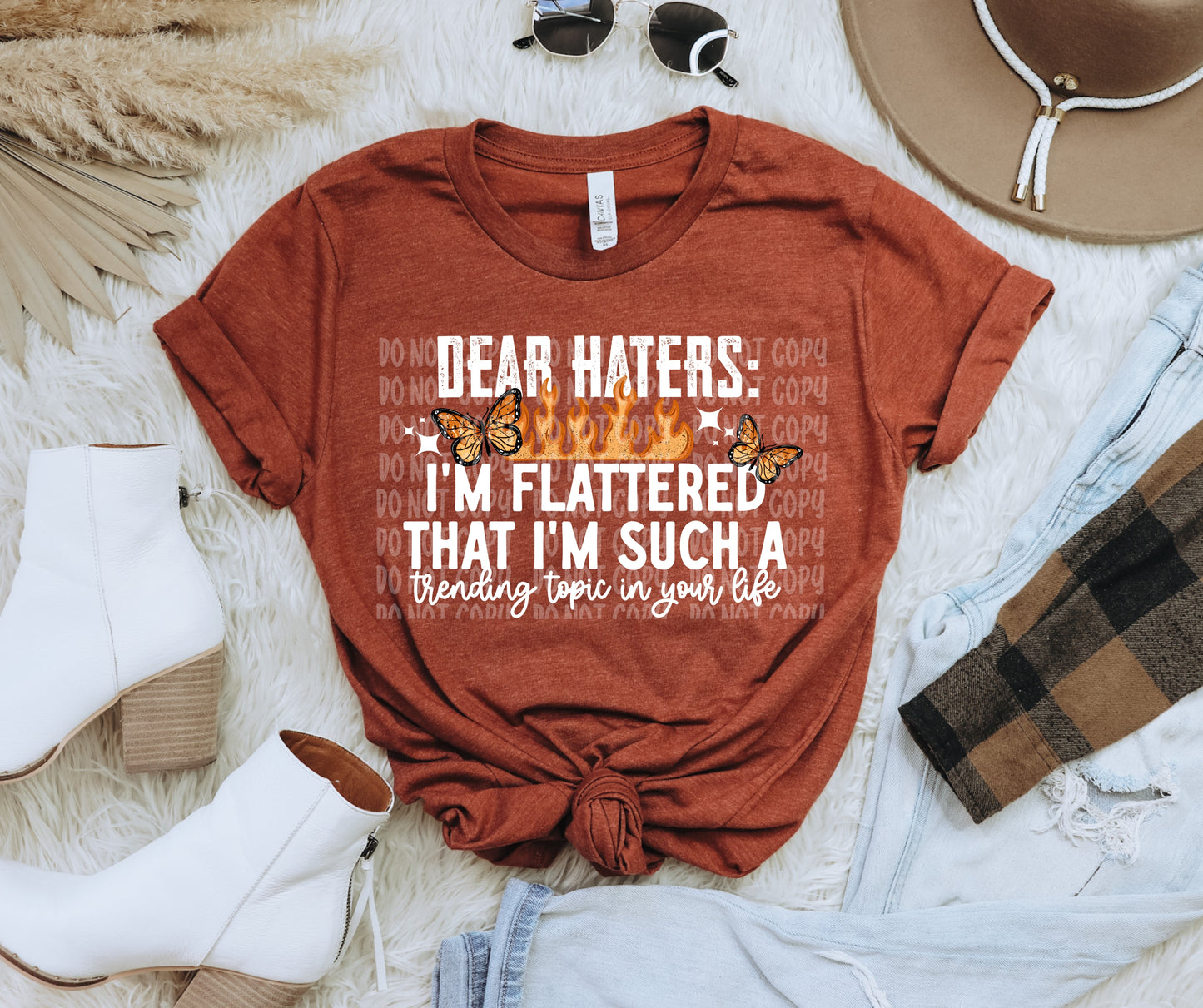 Dear haters I am flattered that I am a trending topic in your life