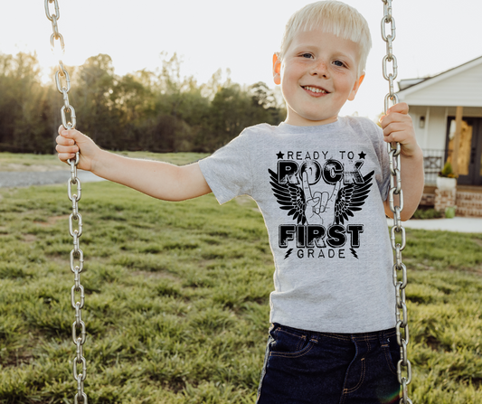 Ready to rock first grade- black