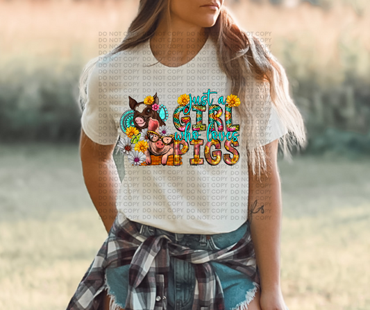 Just a girl who loves pigs