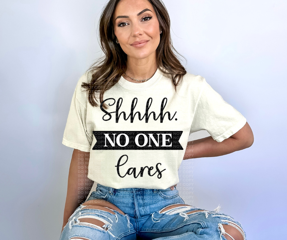 shhhh. No one cares