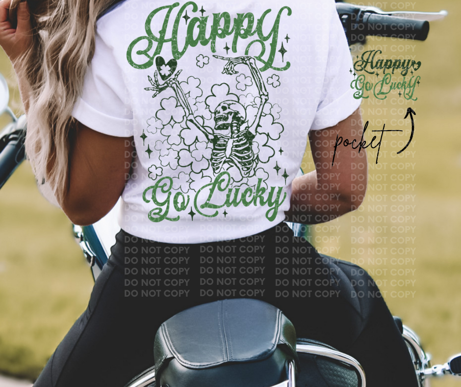 Happy Go lucky-INCLUDES POCKET