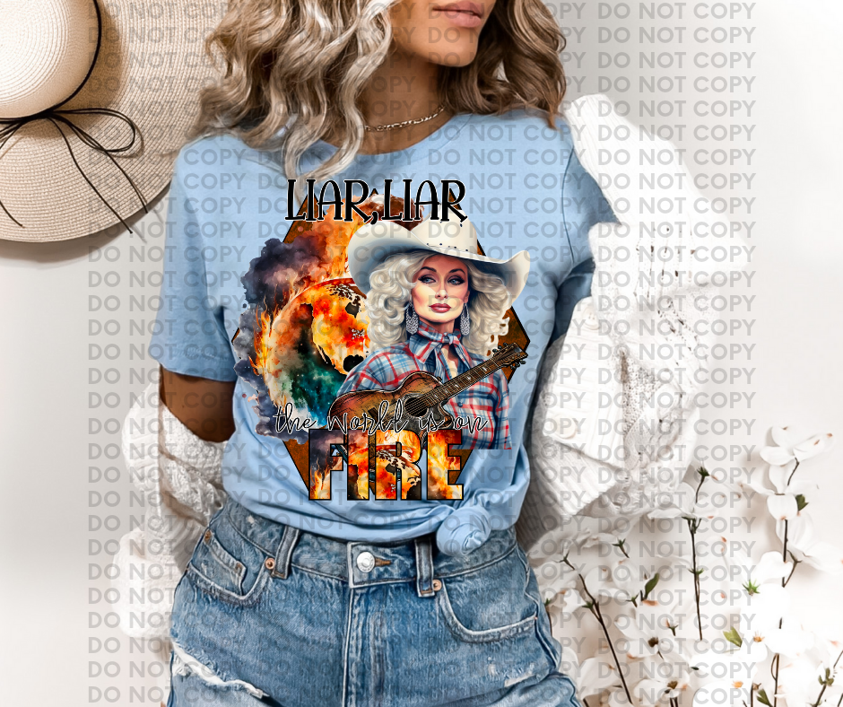 Liar liar the worlds on fire
