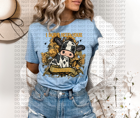 I dont need your attitude I brought my own