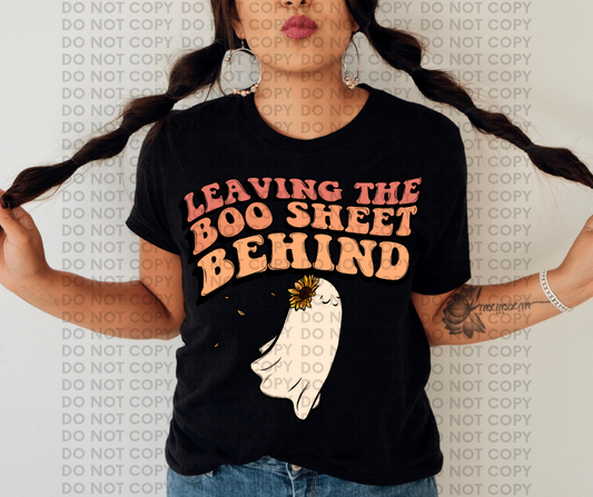 Leaving the boo sheet behind