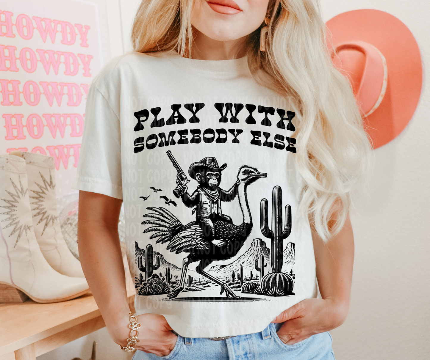 Play with somebody else