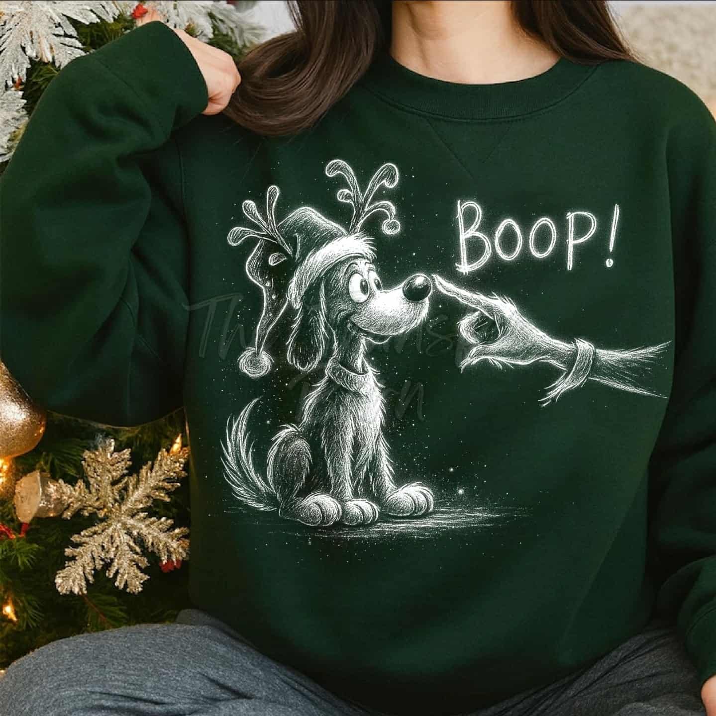 Boop completed sweatshirt
