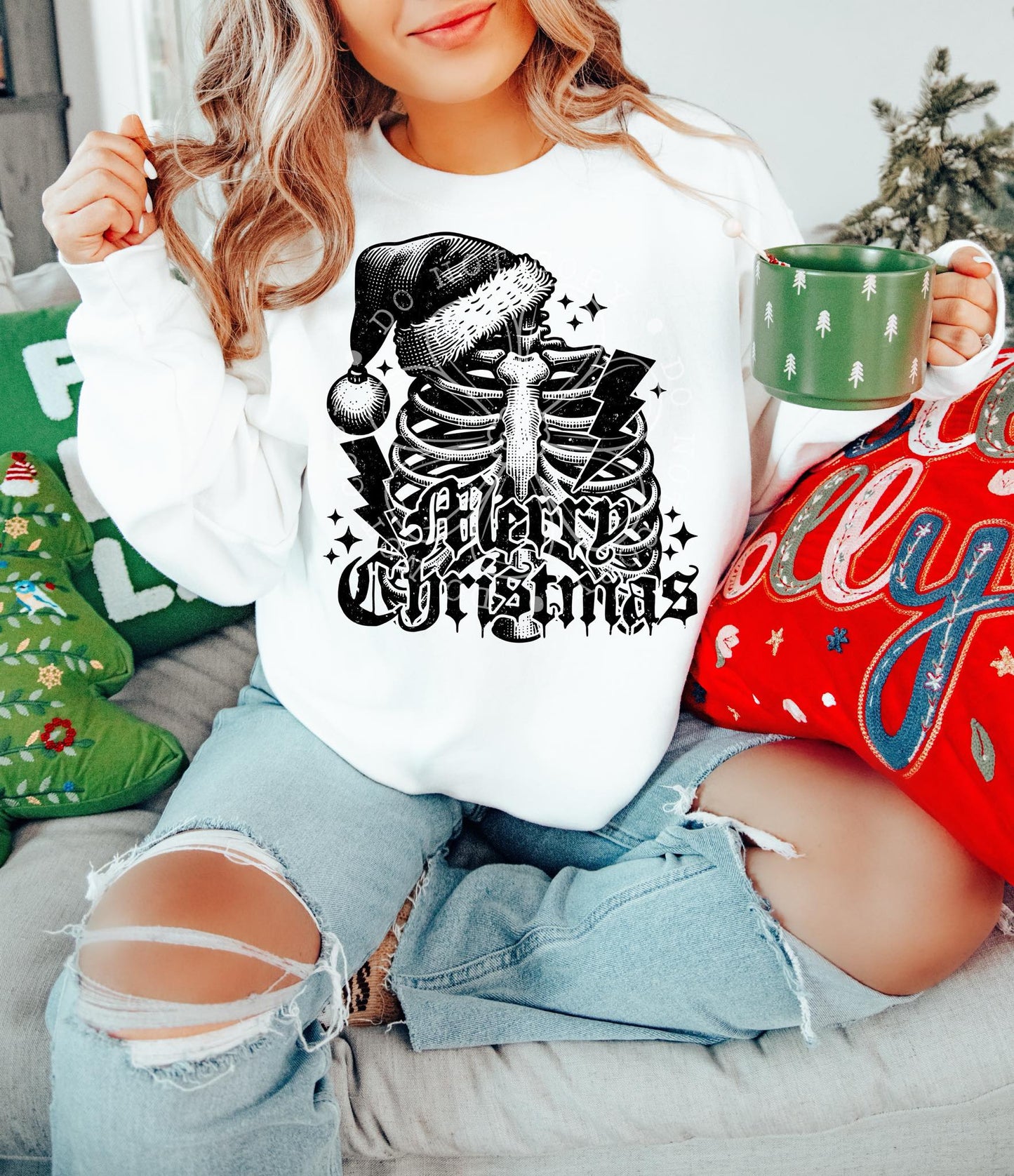 Merry Christmas ribcage