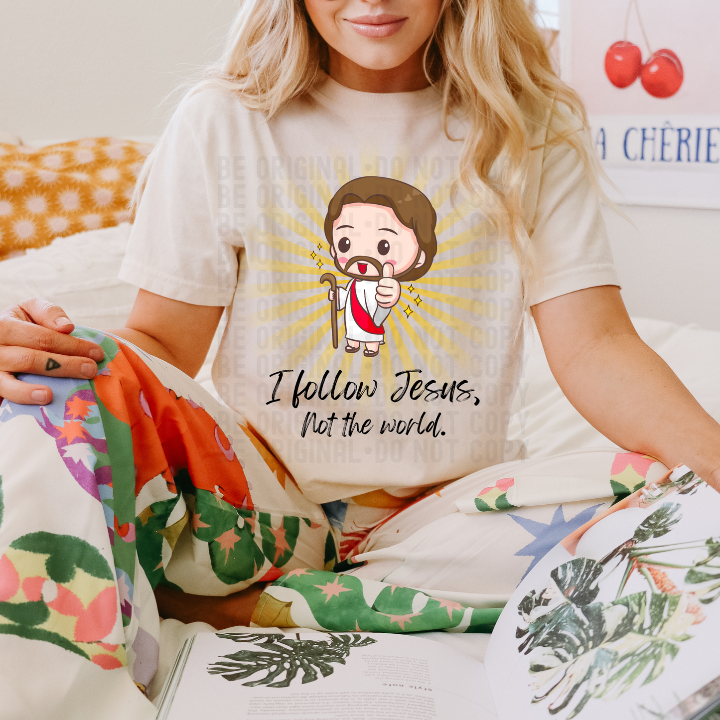 I follow Jesus, not the world