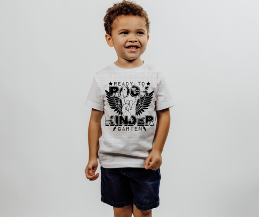 Ready to rock kindergarten- black