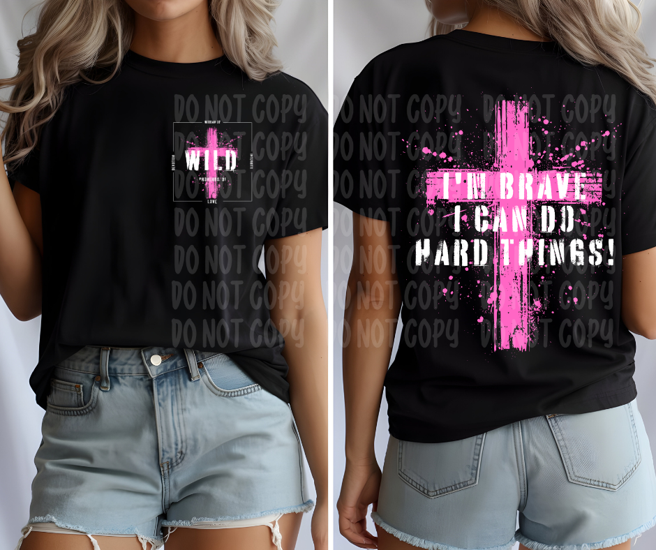 I can do hard things Bella Canvas