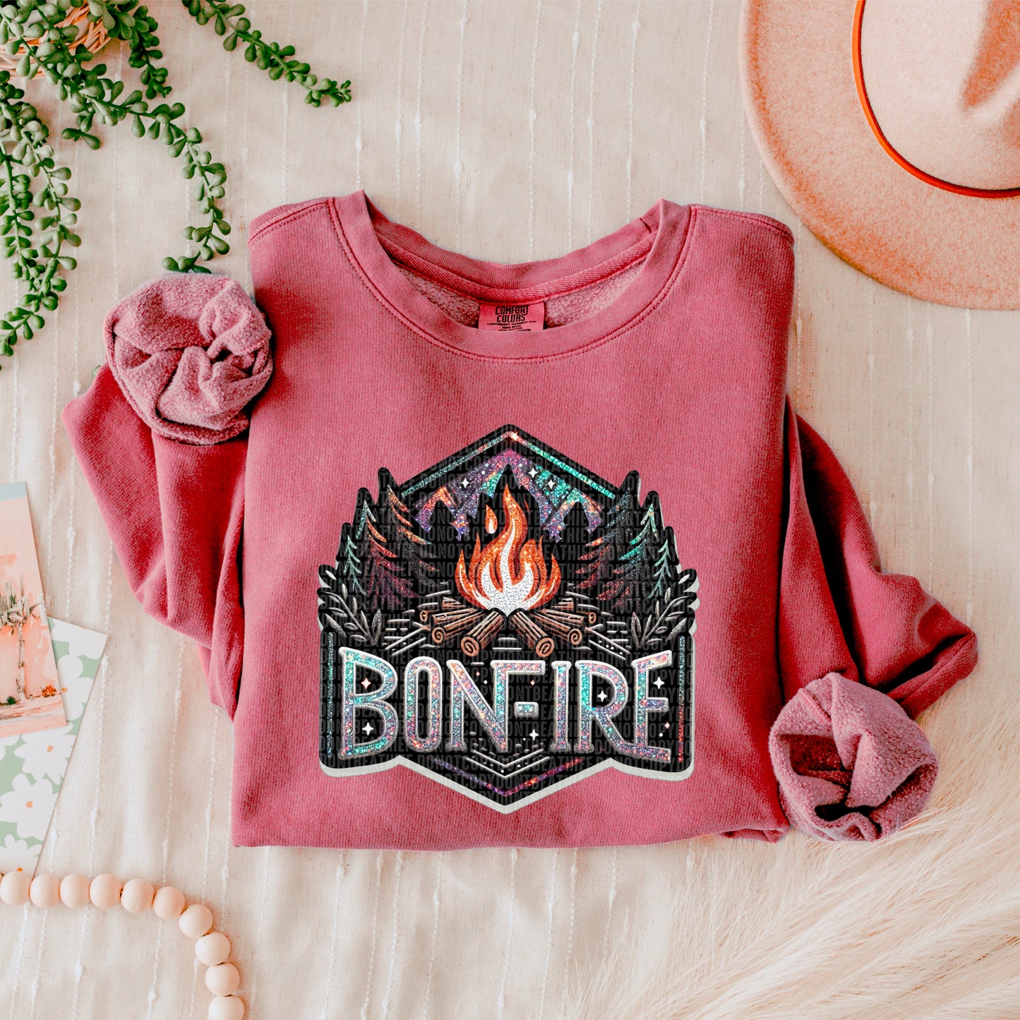 Bonfire (stitch effect)