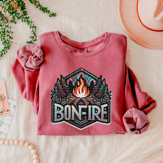 Bonfire (stitch effect)