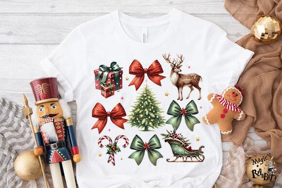 Christmas coquette bows