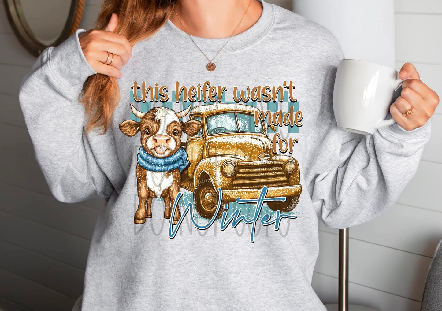 This heifer wasn't made for winter