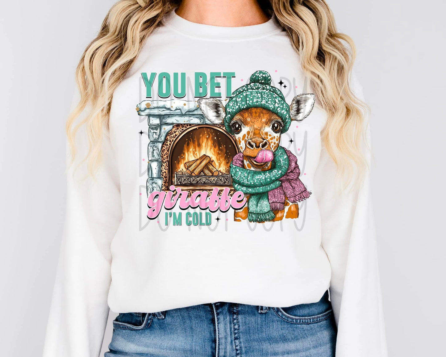 You bet your giraffe I'm cold