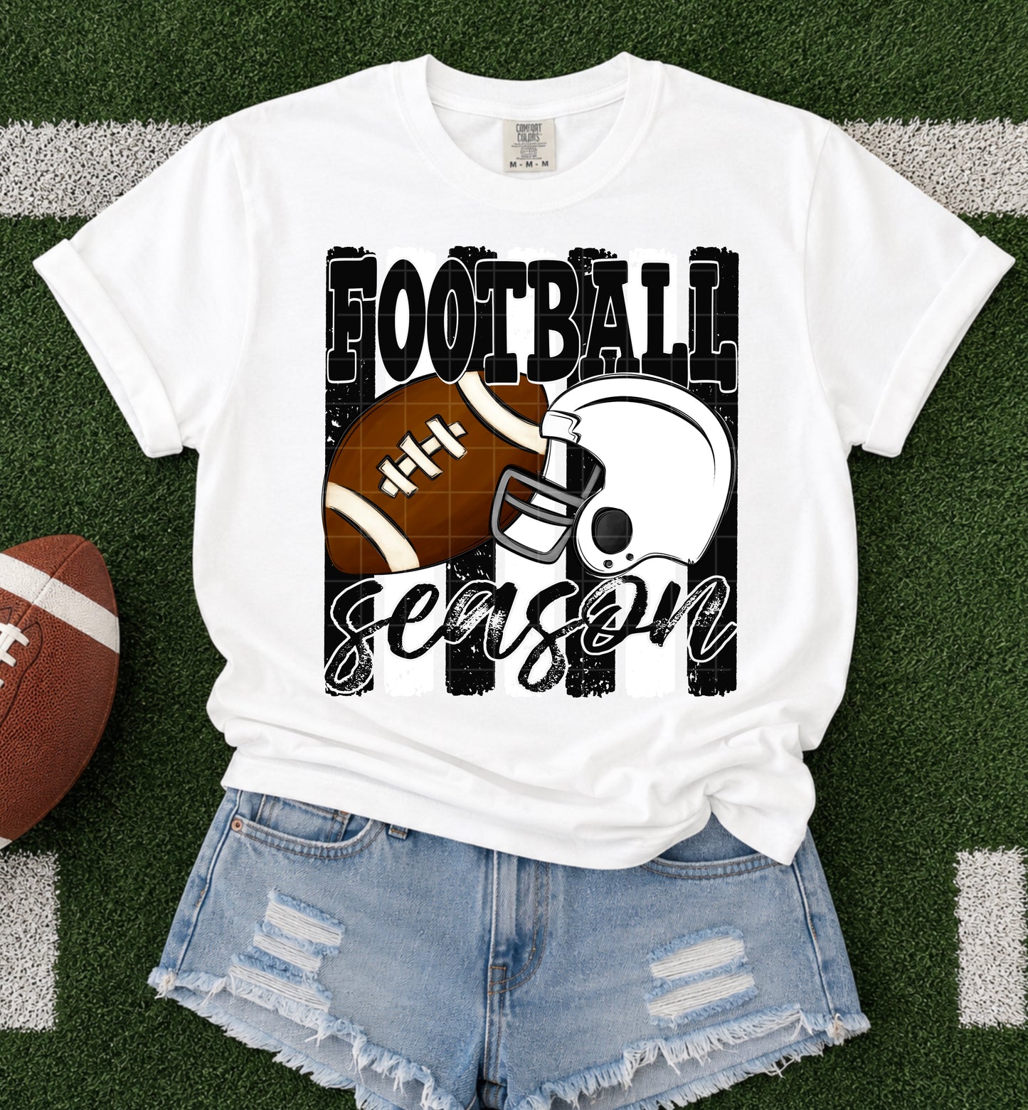 Football Season Black & white