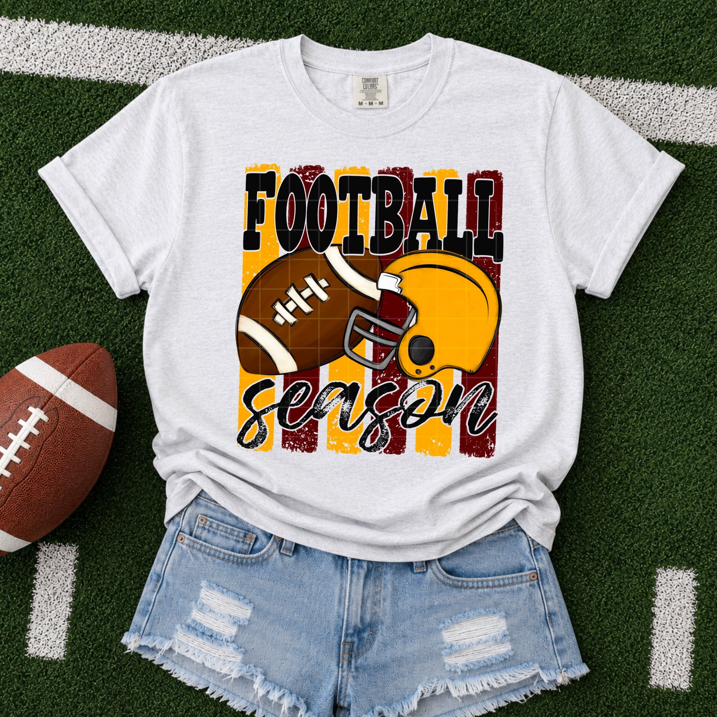 Football Season Maroon & gold