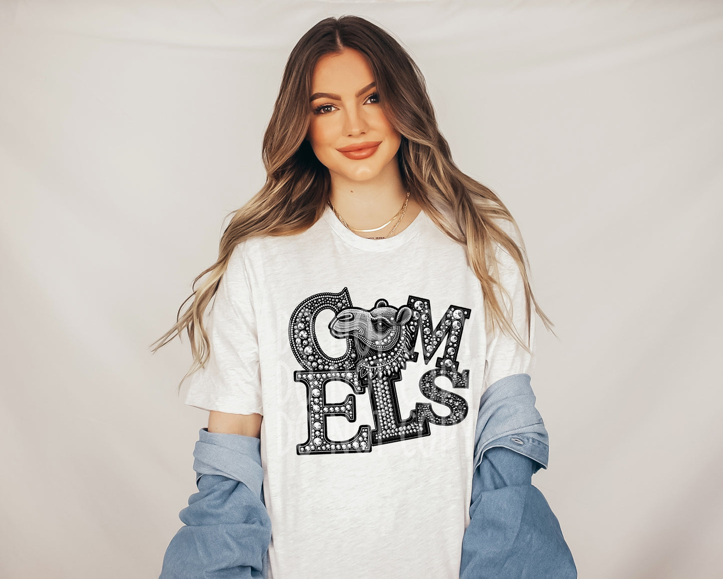 Faux Rhinestone Camels