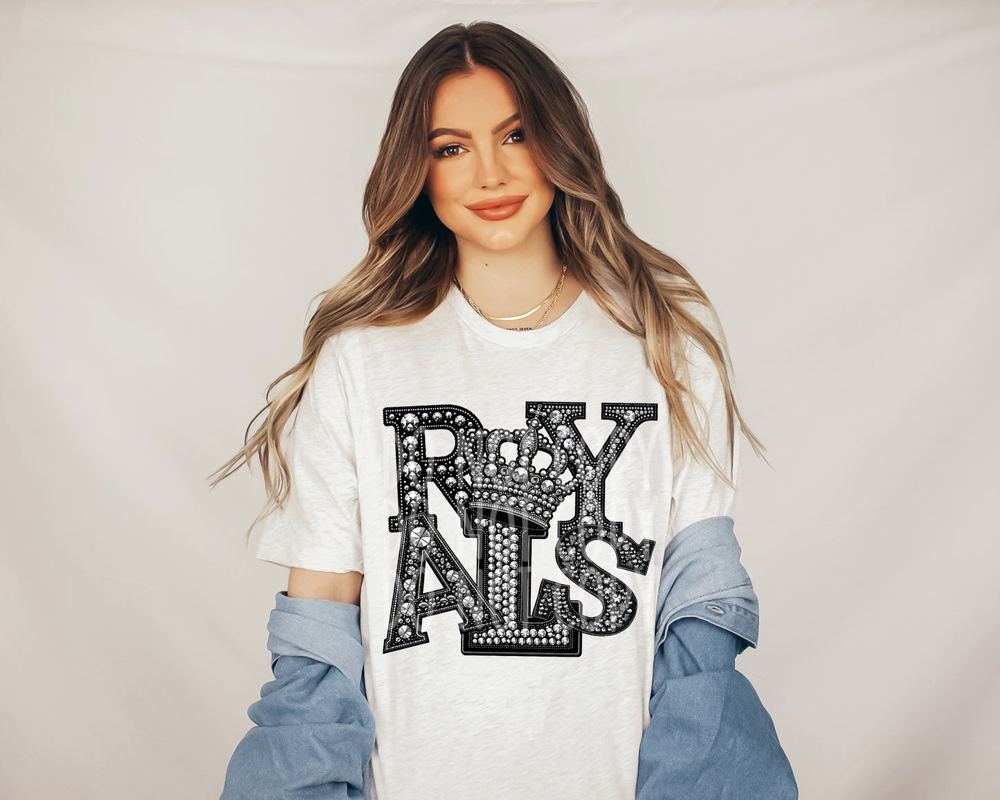 Faux Rhinestone Royals