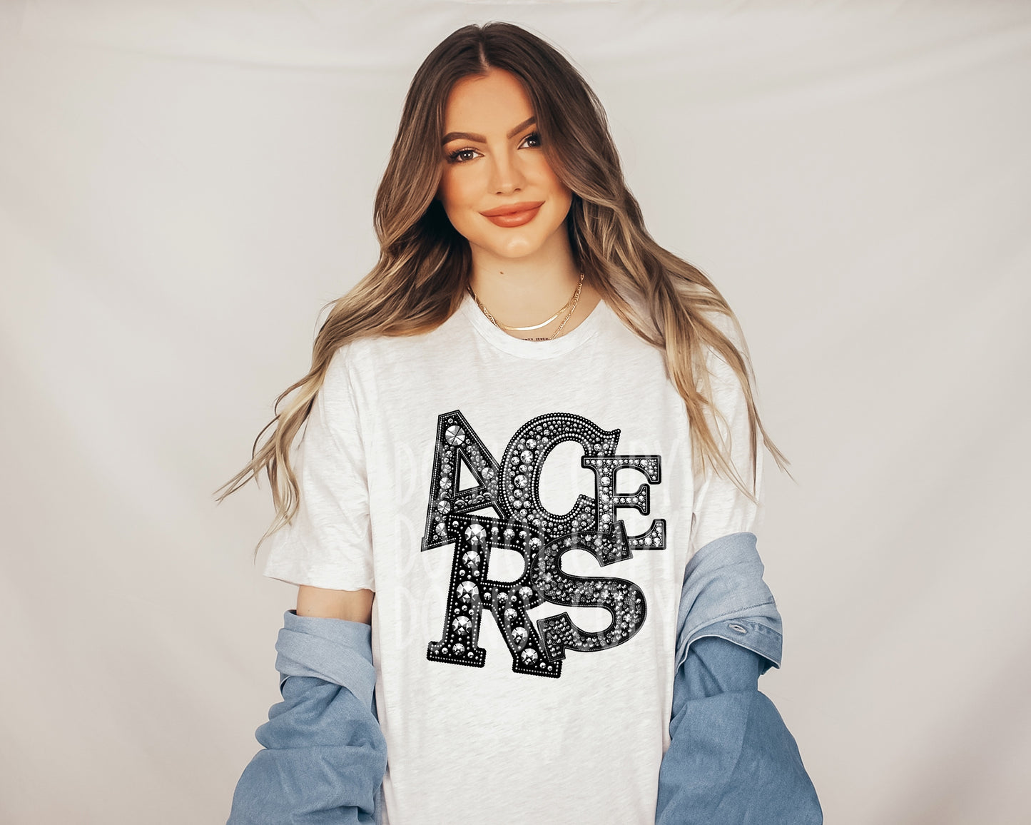 Faux Rhinestone Acers