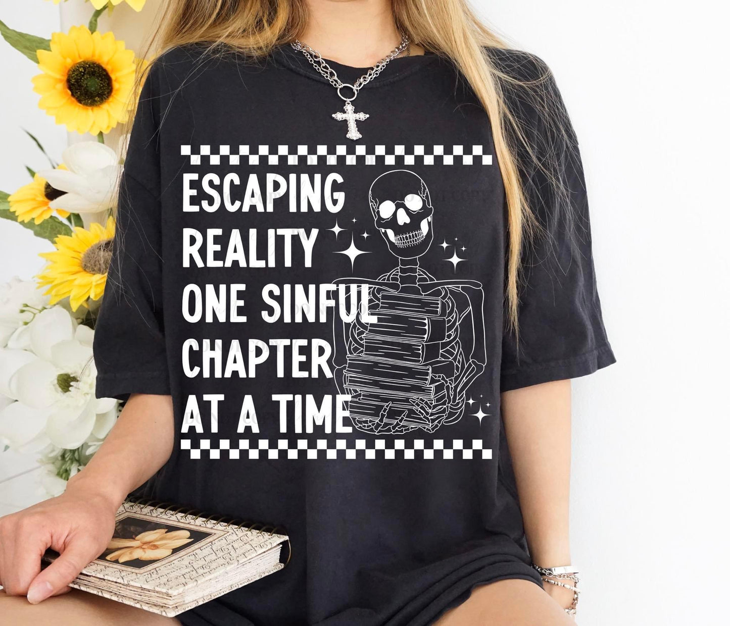 Escaping realty one sinful chapter at a time