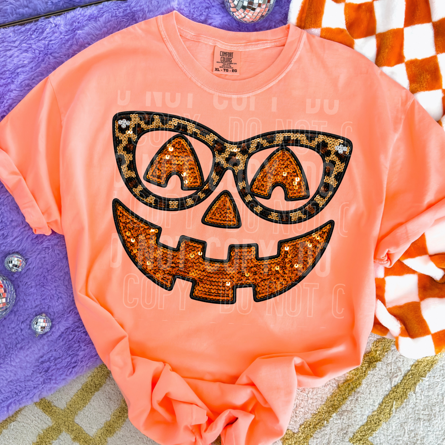Glasses pumpkin(faux effect)