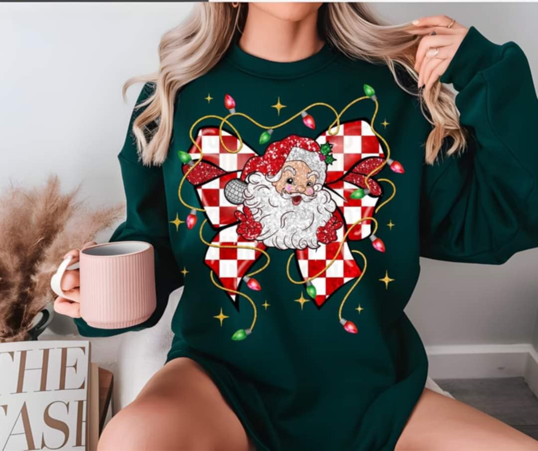 Bow Santa