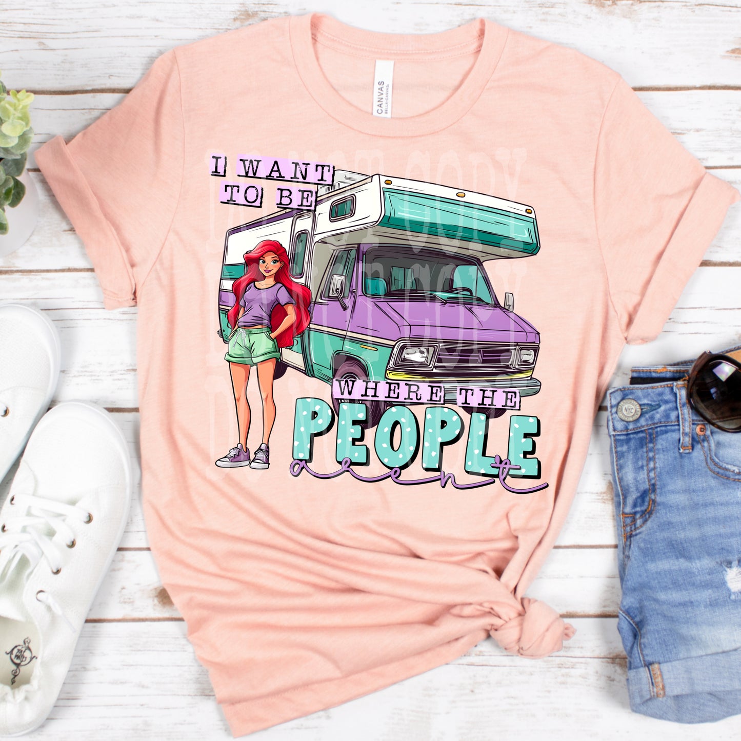 I want to be where the people arent