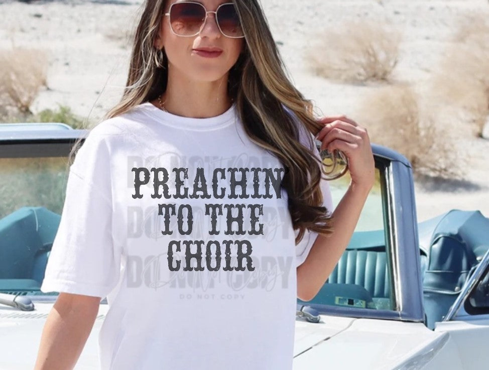 Preaching to the choir