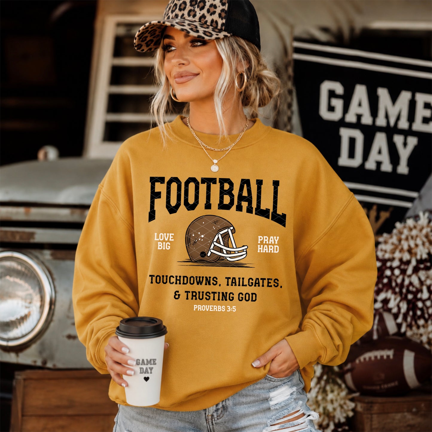 Football touchdowns, tailgates, & trusting God