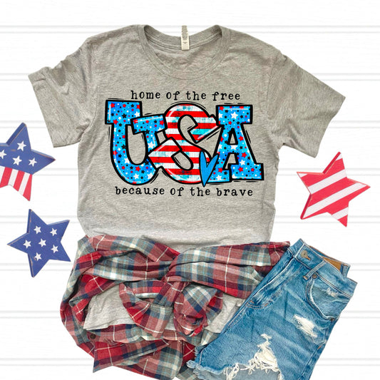 USA home of the free because of the brave