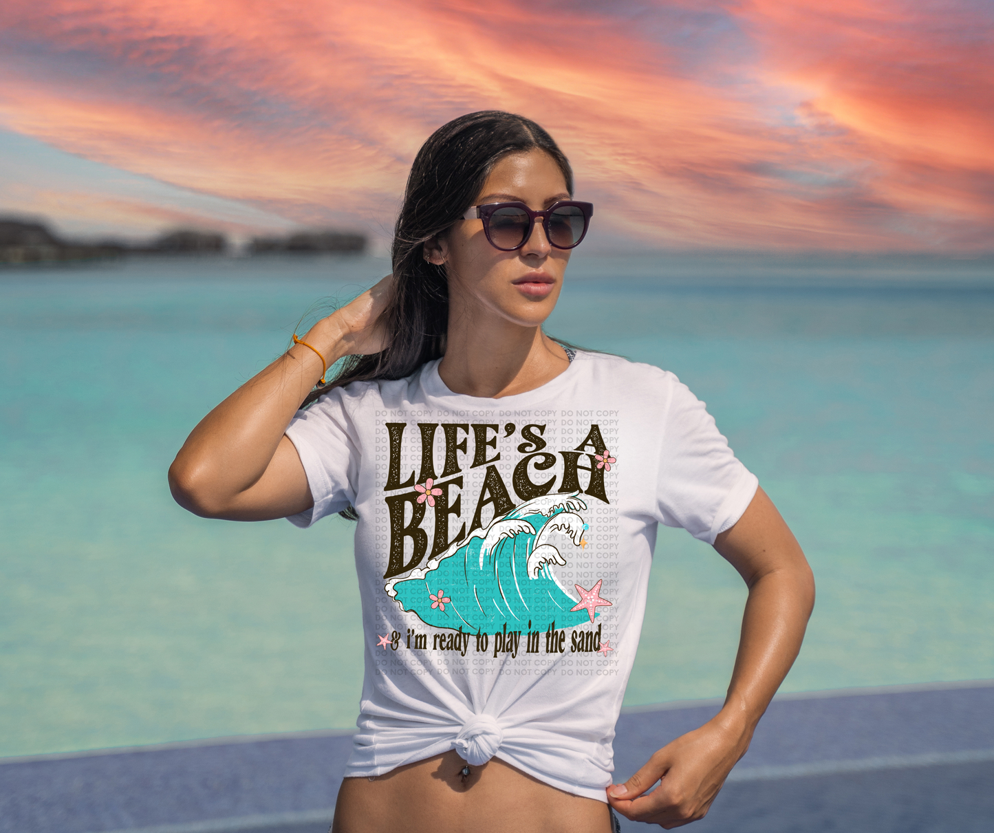 Life is a beach and I'm ready to play in the sand