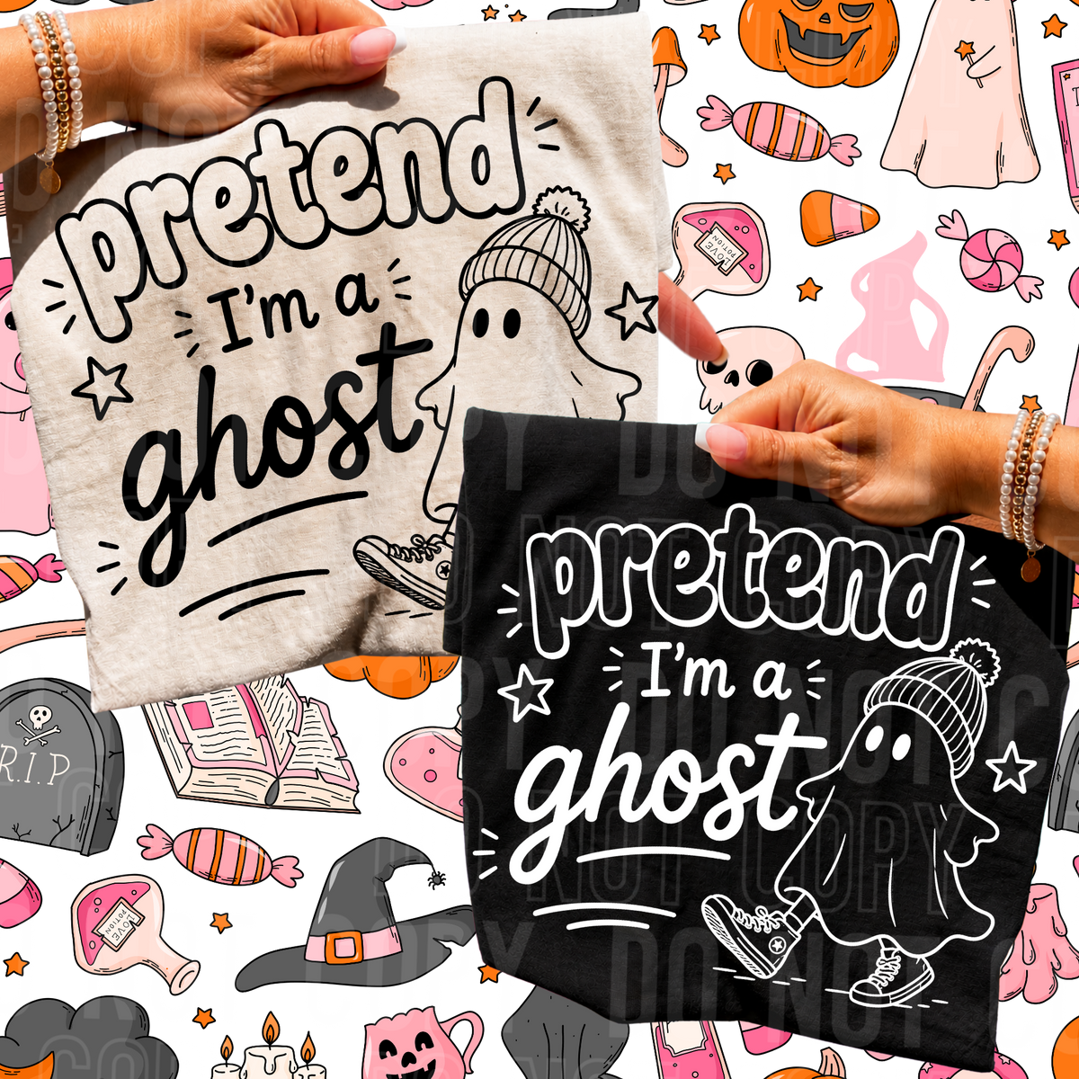 Pretend I'm a ghost