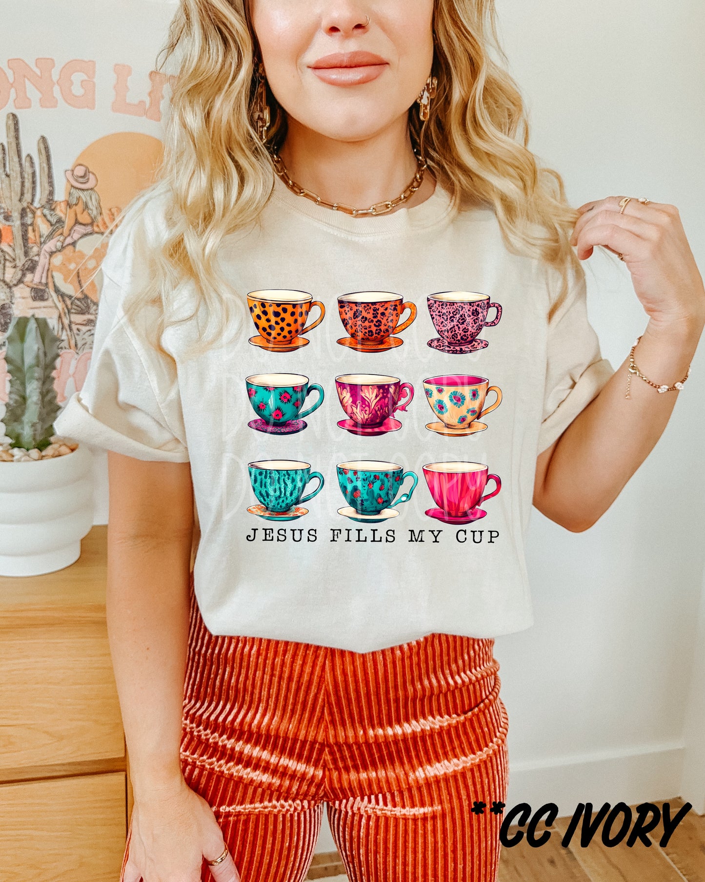 Jesus feels my cup