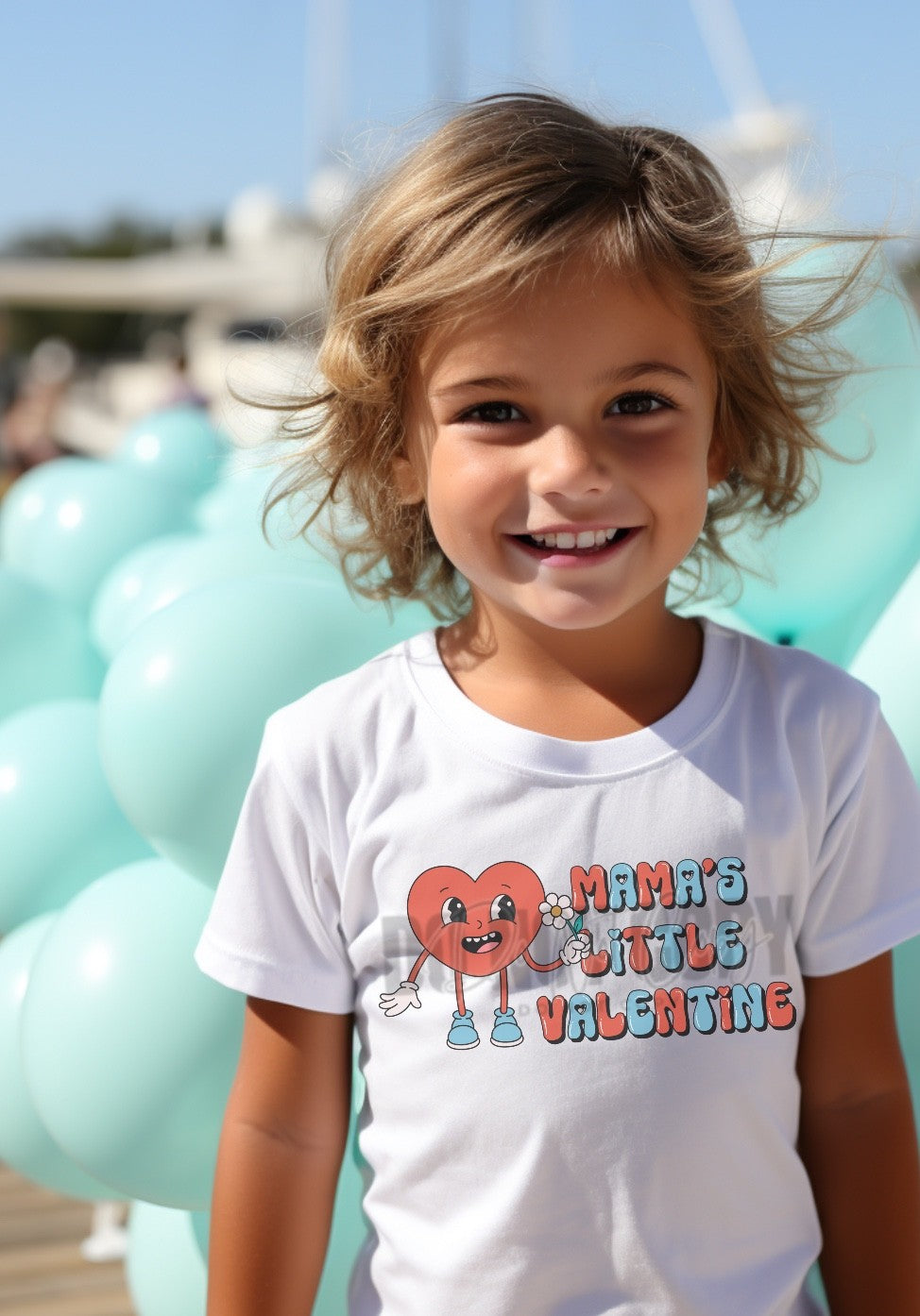 Mama's little Valentines-blue