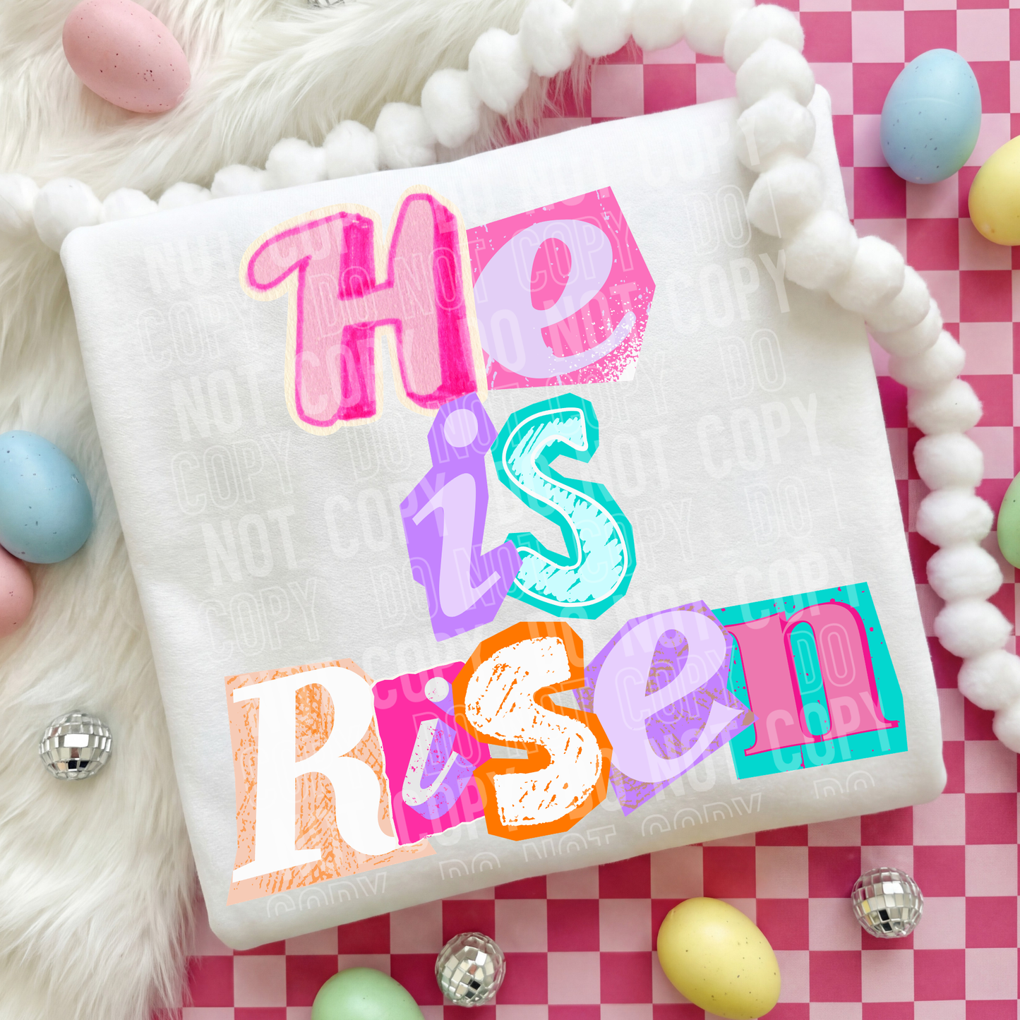 He is risen bright