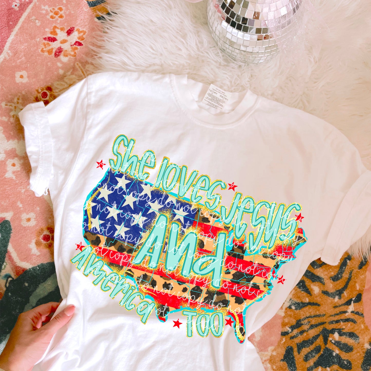 She loves Jesus and America too