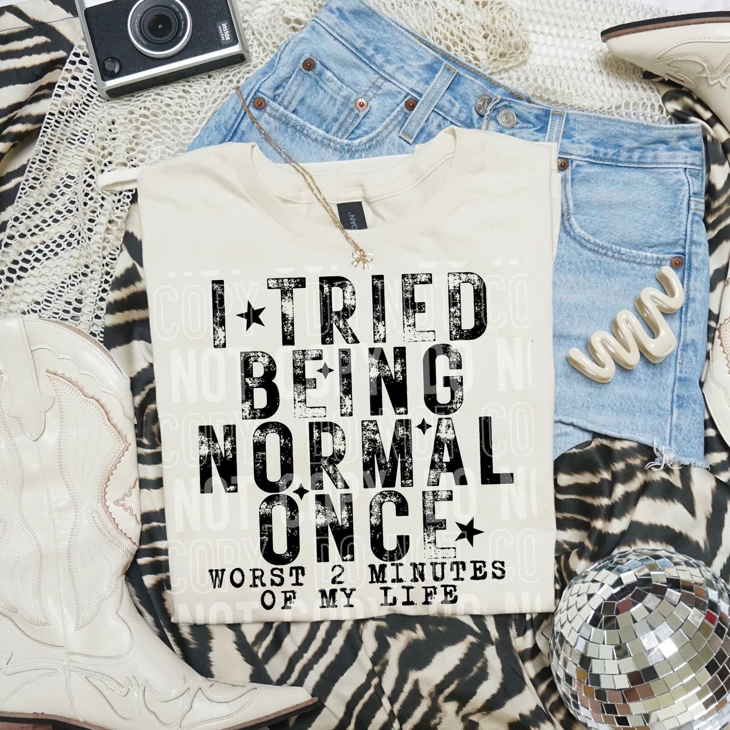I tried being normal once worst 2 minutes of my life