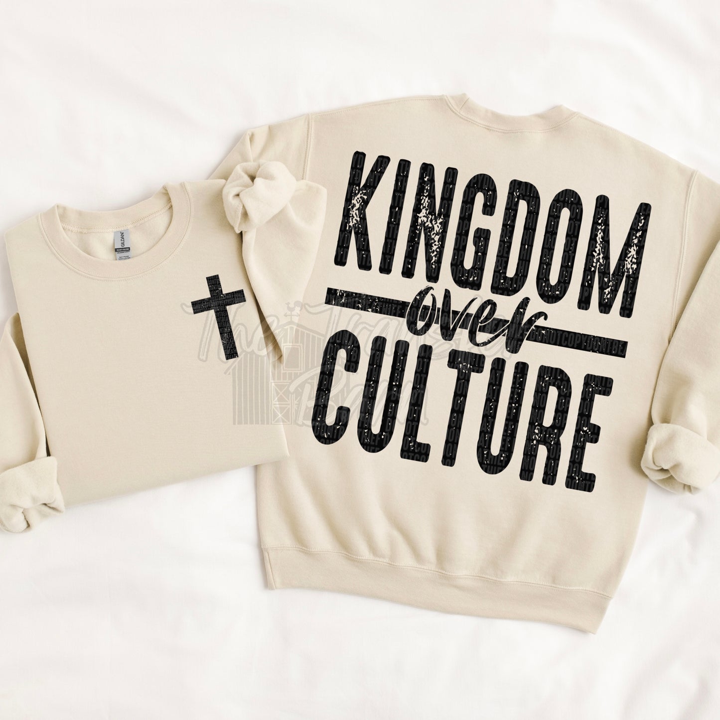 Kingdom over culture Completed sweatshirt