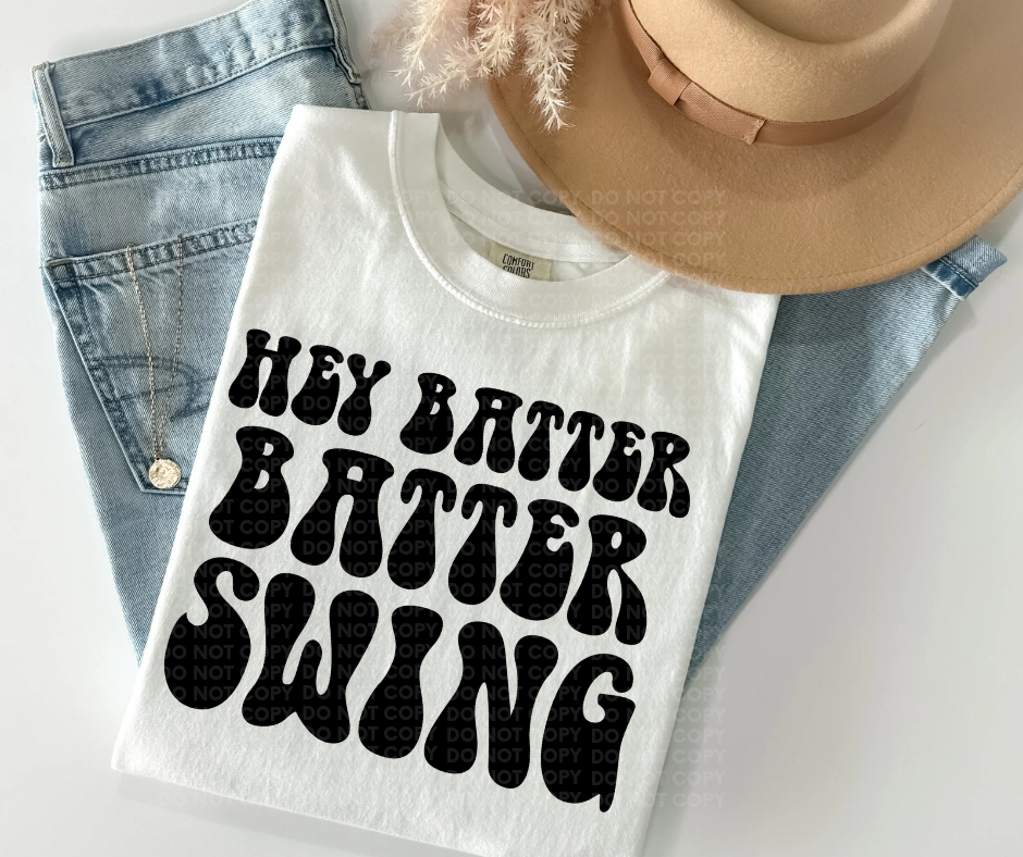 Hey batter batter swing