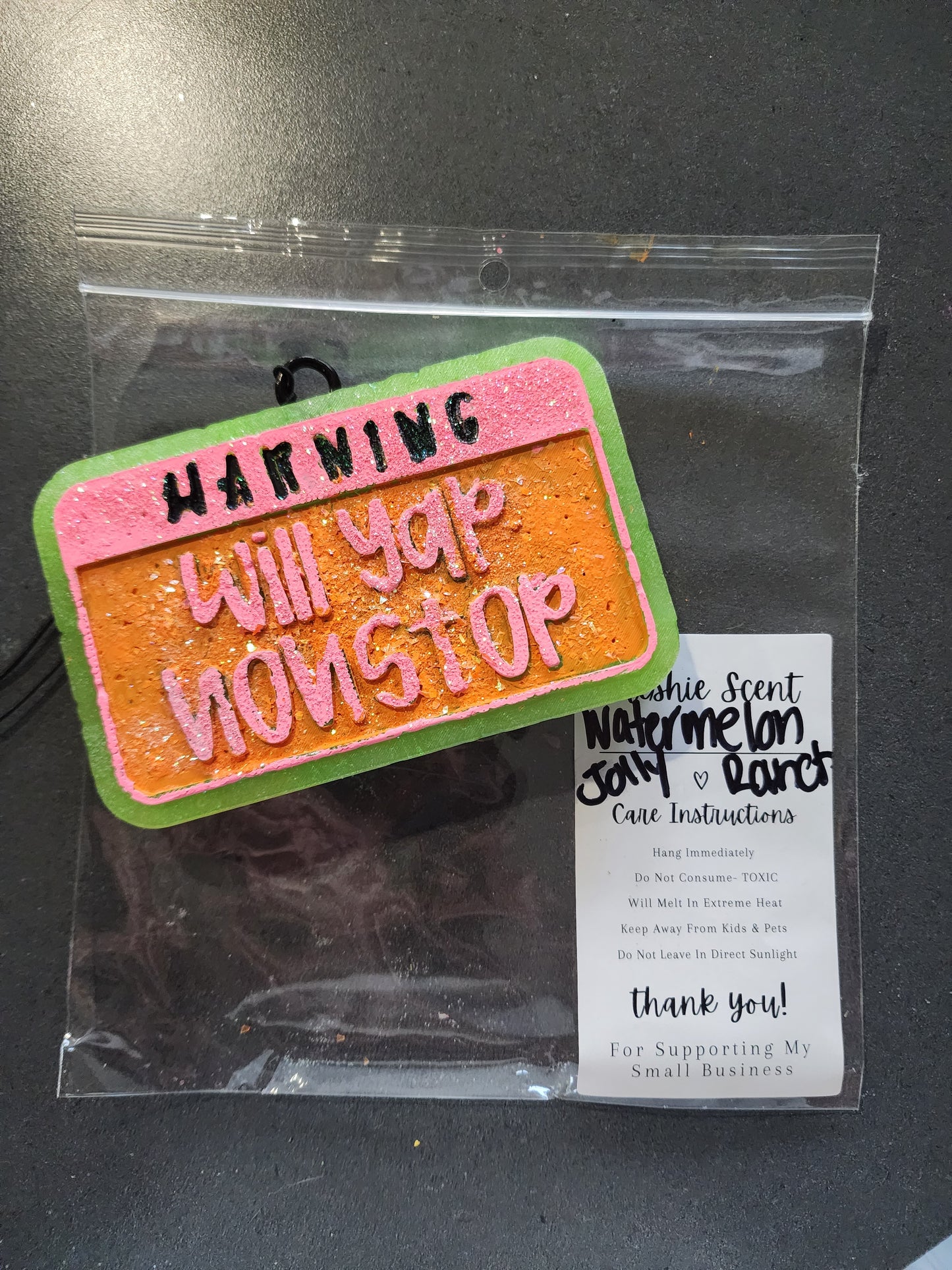 Watermelon jelly rancher scented freshies