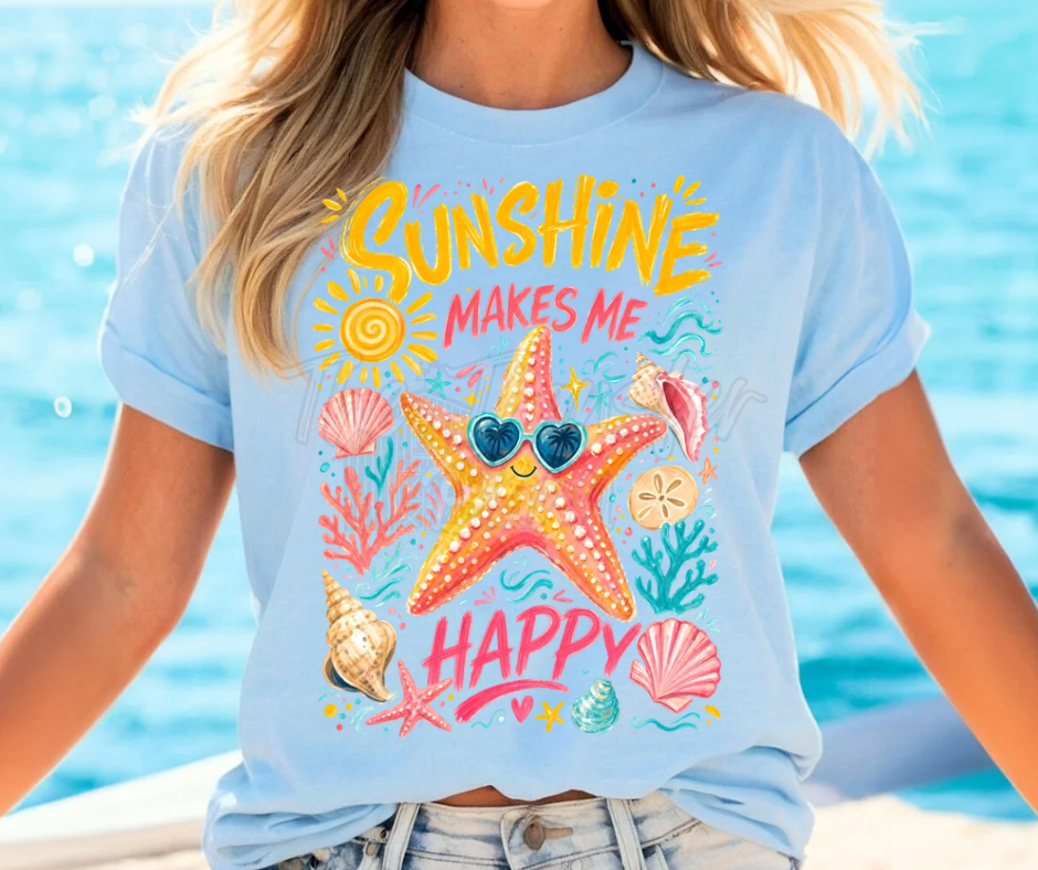 Sunshine makes me happy