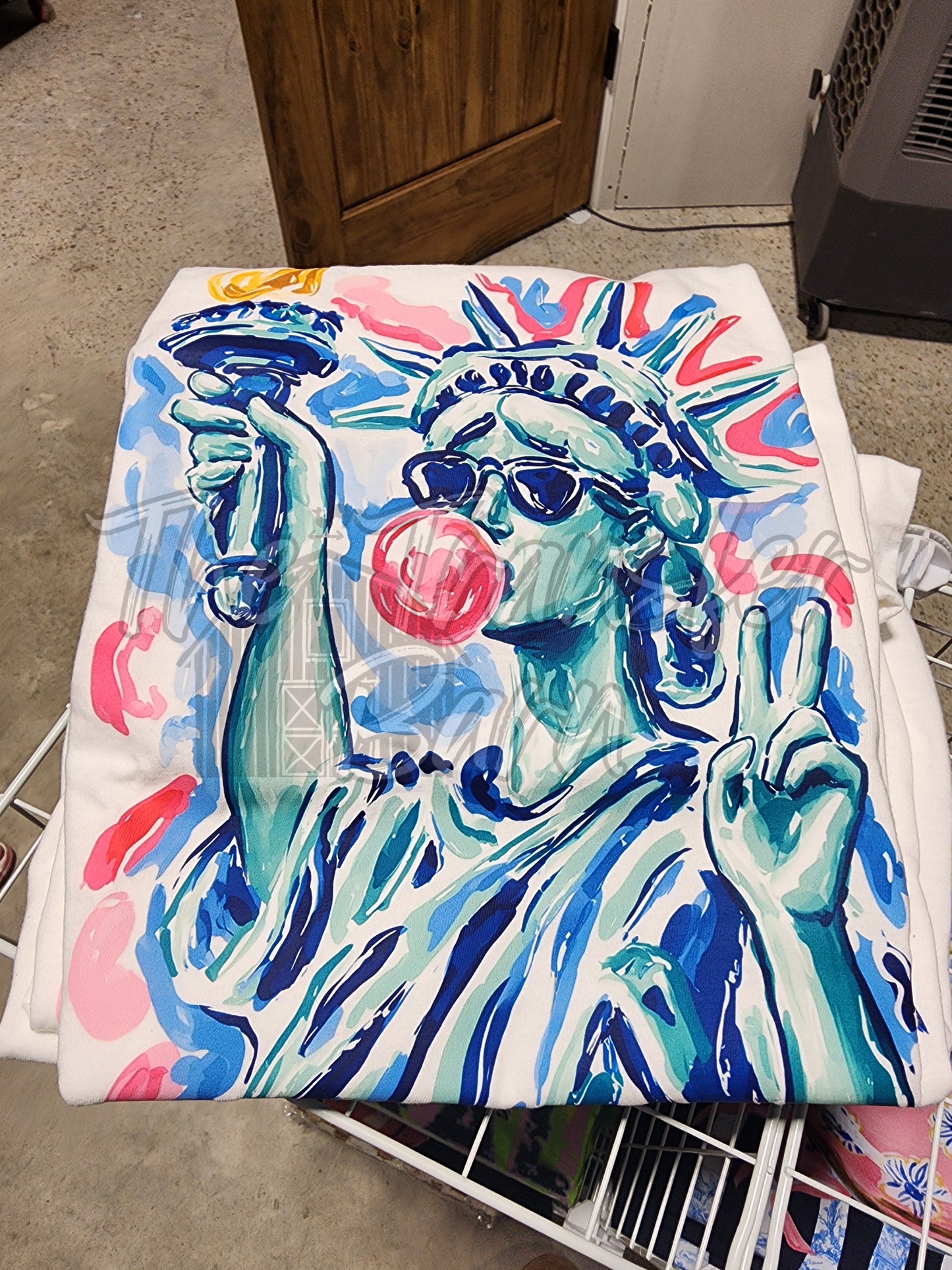 Statue of liberty (completed tee)
