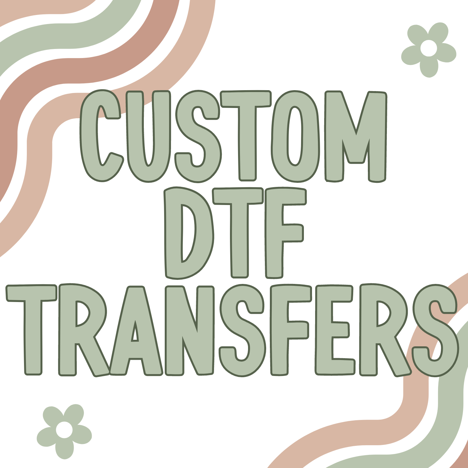 Custom DTF transfers