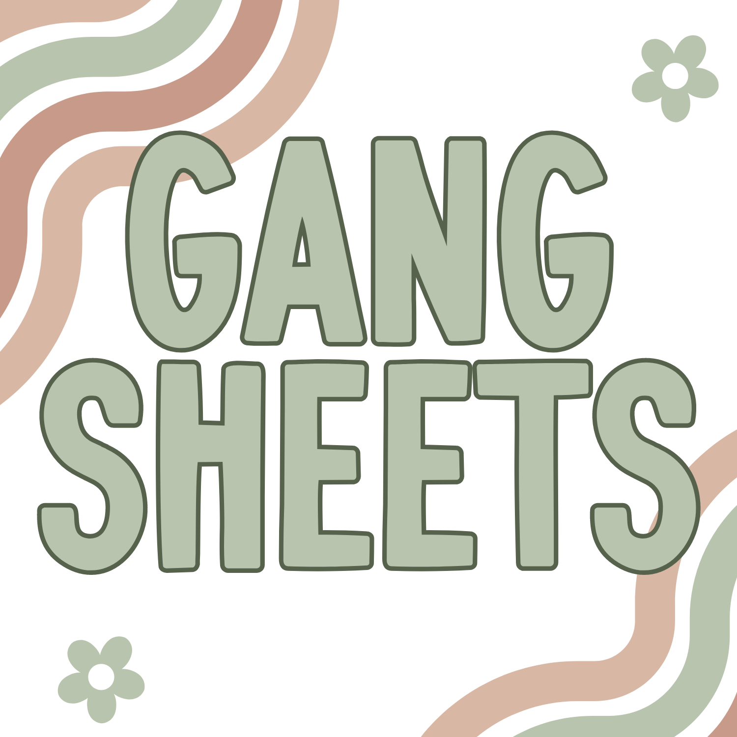 Gang sheets