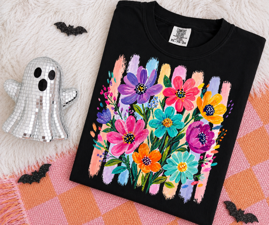 Stripe flowers