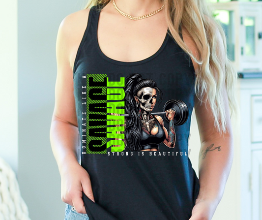 Dominate like a savage strong is beautiful