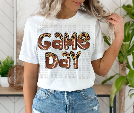 Game day ball & leopard